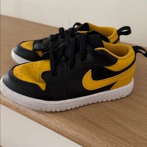 Black and Yellow Air Jordans